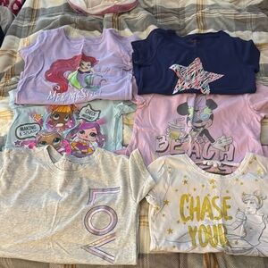 Girls bundle of 6 shirts